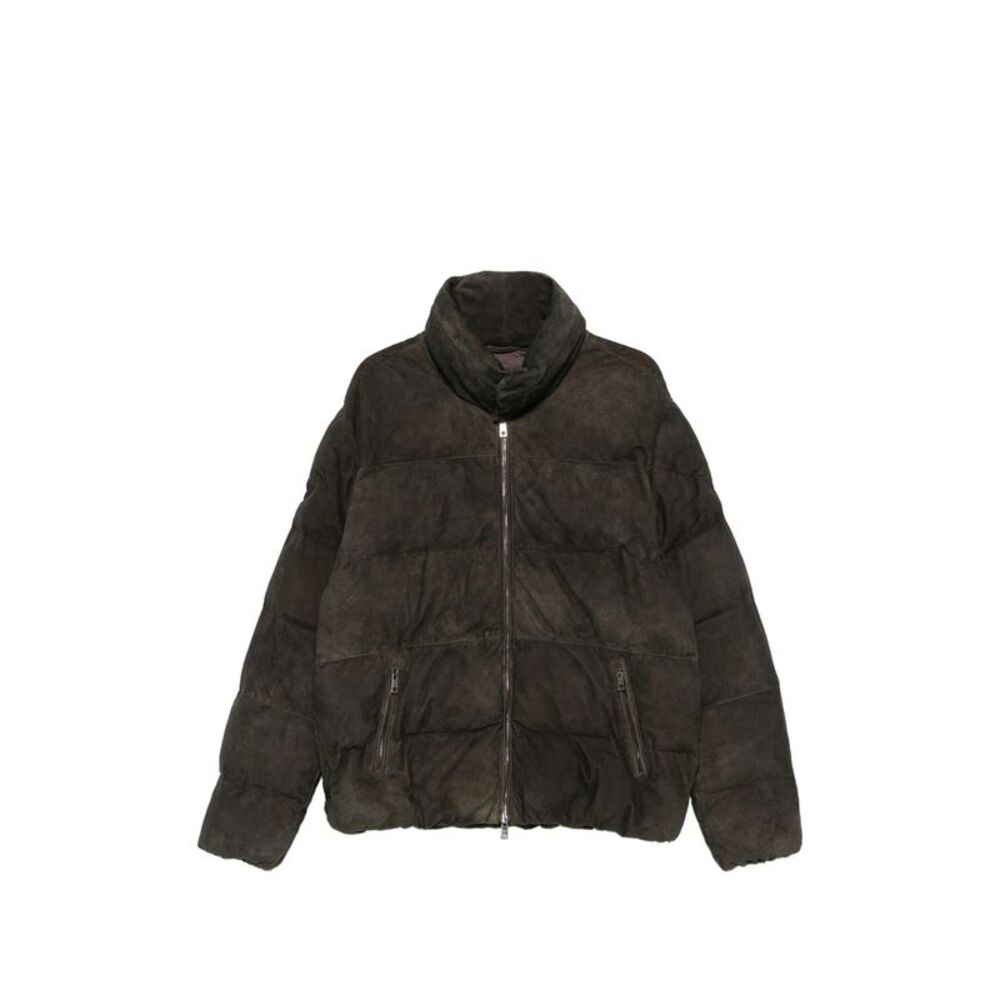 Giorgio Brato Brown Jackets - Leather Jackets Men